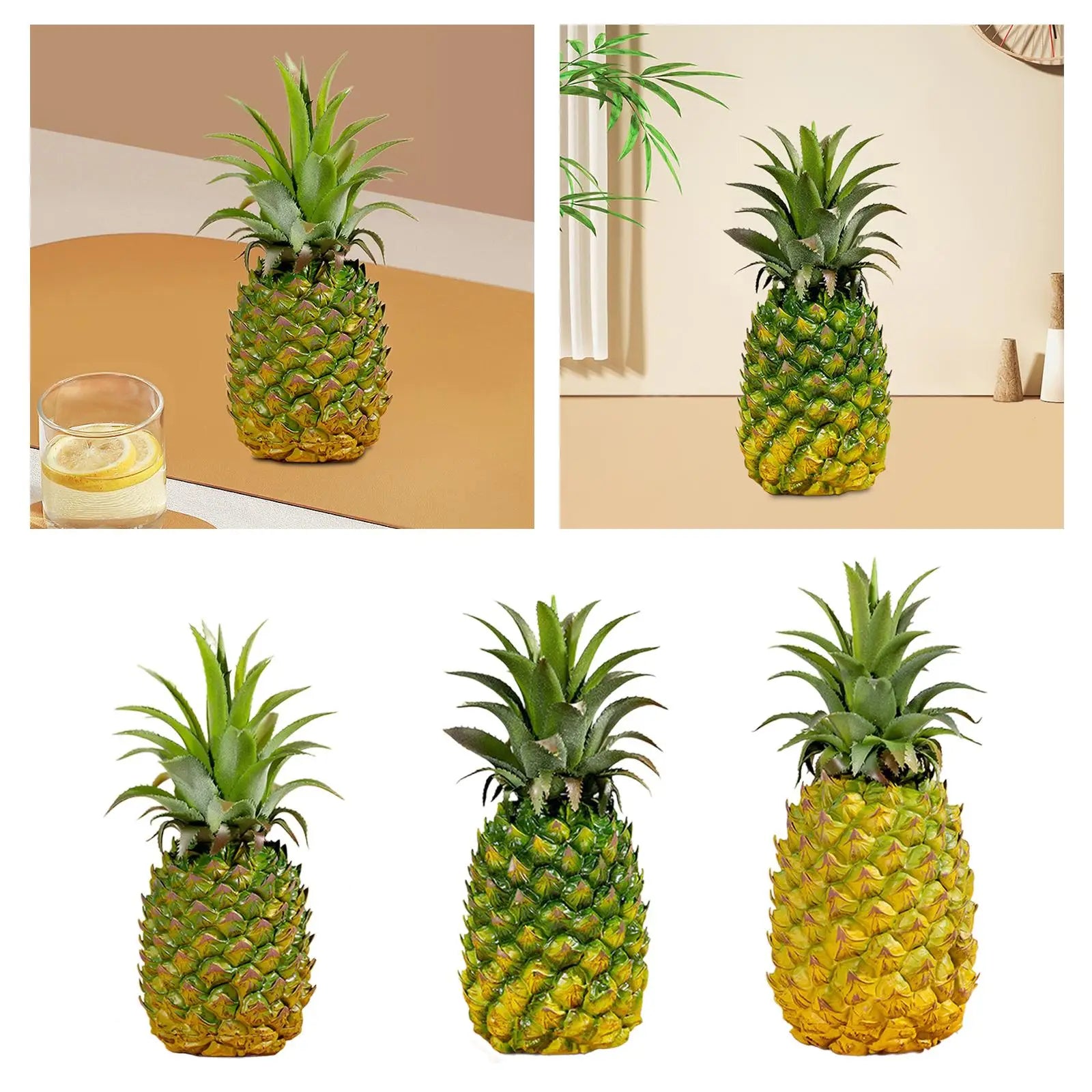 Künstliche Ananas-Figur – Realistische Plastik Frucht Dekoration für Fotografie, Küche & Zuhause Kaufschwan®