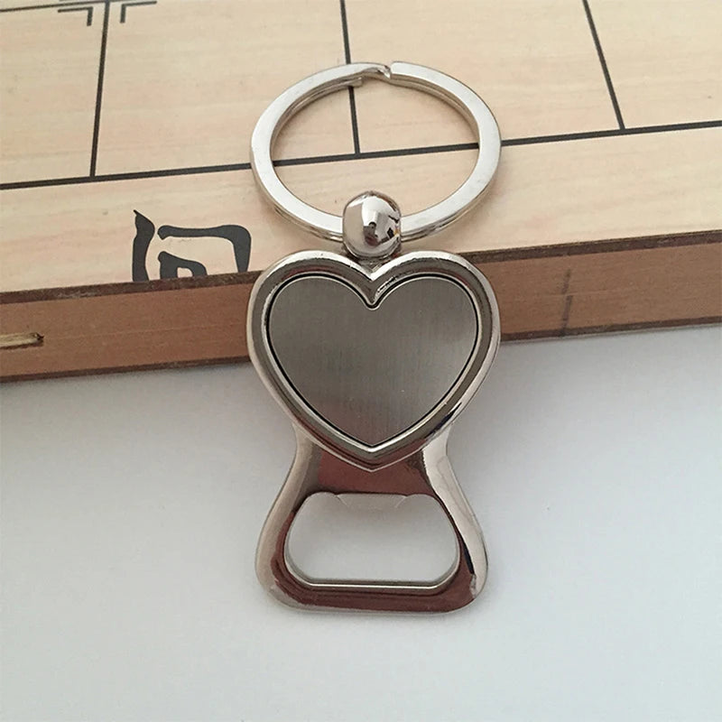 Herz Flaschenöffner Schlüsselanhänger – Tragbares Metall Geschenk für Partys Kaufschwan®