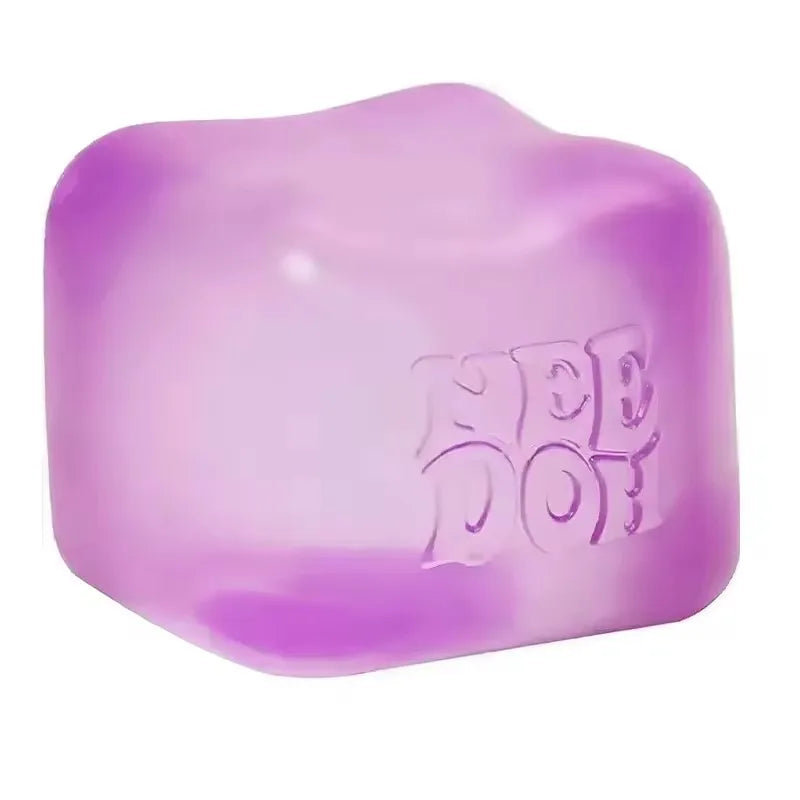 Quallen- & Würfel-Squishy – Weiches Jelly-Knautsch-, Fidget- & Sensorikspielzeug zum Stressabbau für Kinder und Erwachsene