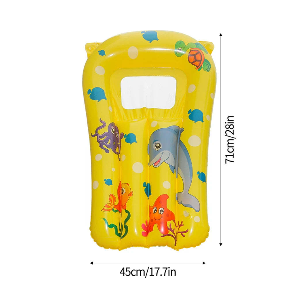 Kinder PVC Wasserhängematte – Aufblasbare Schwimmliege für Pool & Meer Kaufschwan®