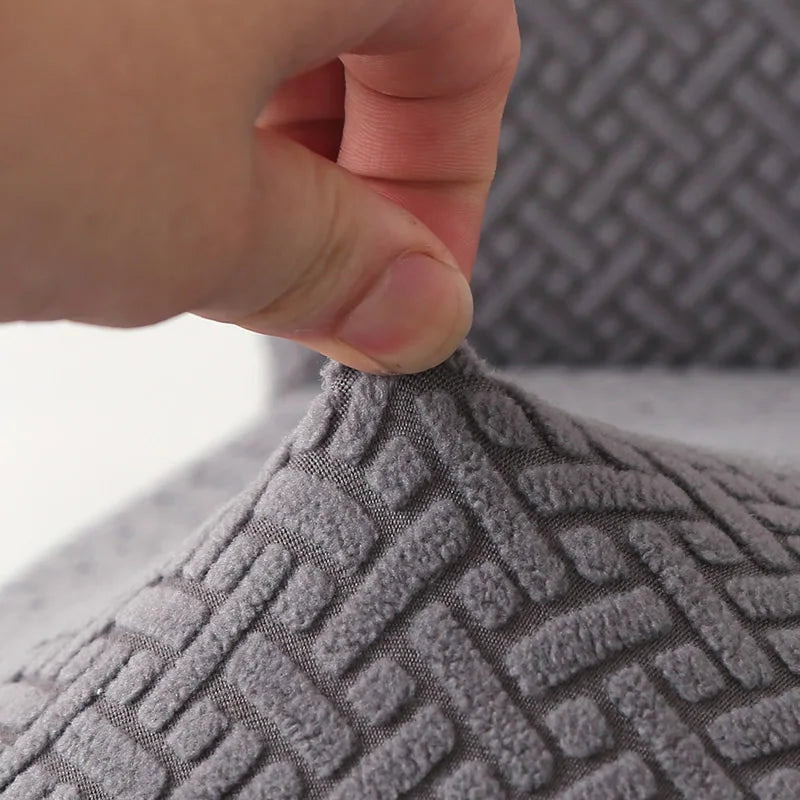 Elastischer Esszimmer Stuhlbezug – Dehnbarer Dicker Jacquard Küchenstuhl Überzug für Esszimmer, Hotel, Hochzeit & Bankett