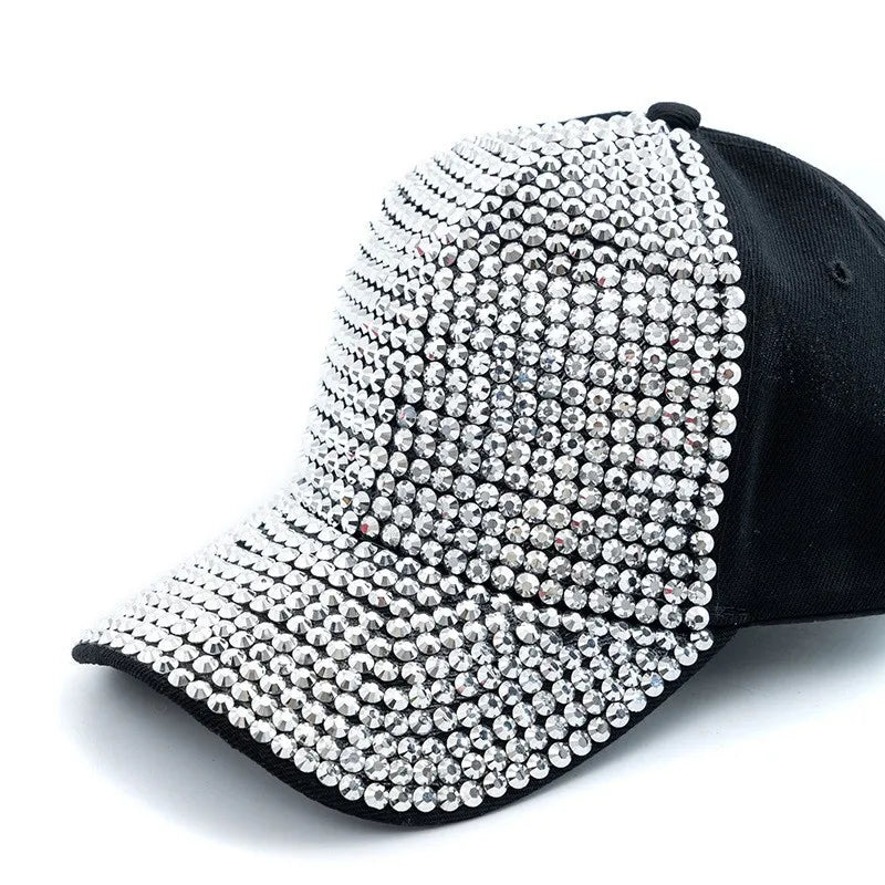 Damen Diamant Baseballkappe | Sommer & Herbst Baseballcap für Damen | Fashion Hip-Hop Reise Baseballcap Kaufschwan®