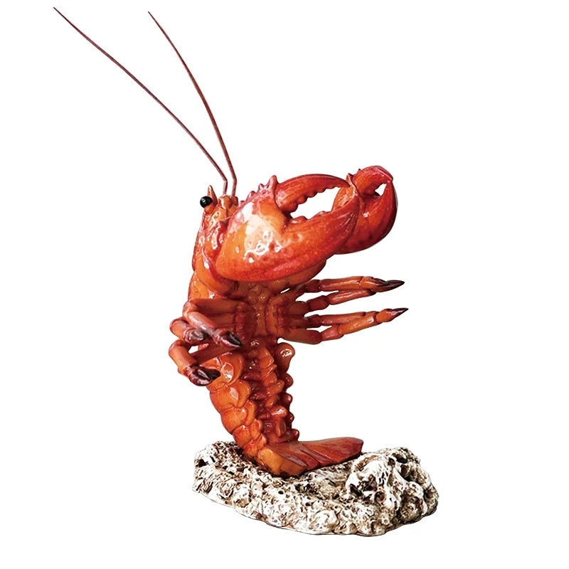 Hummer Weinflaschenhalter – Harz Langusten Flaschenständer | Maritime Küchen- & Bar Dekoration | Meeres-Themen Ornament Kaufschwan®