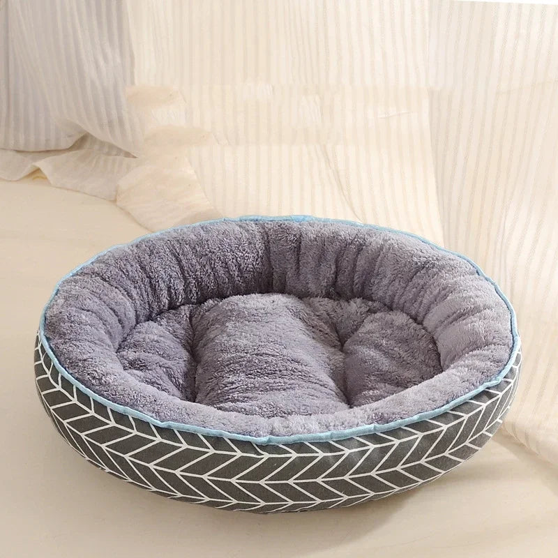 Wendbares Hundebett – Weiches Baumwoll Haustierkissen für Kleine & Mittelgroße Hunde Kaufschwan® Design 2 M 50x43cm