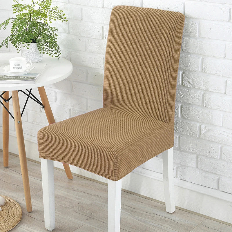 Elastischer Esszimmer Stuhlbezug – Dehnbarer Dicker Jacquard Küchenstuhl Überzug für Esszimmer, Hotel, Hochzeit & Bankett Kaufschwan®
