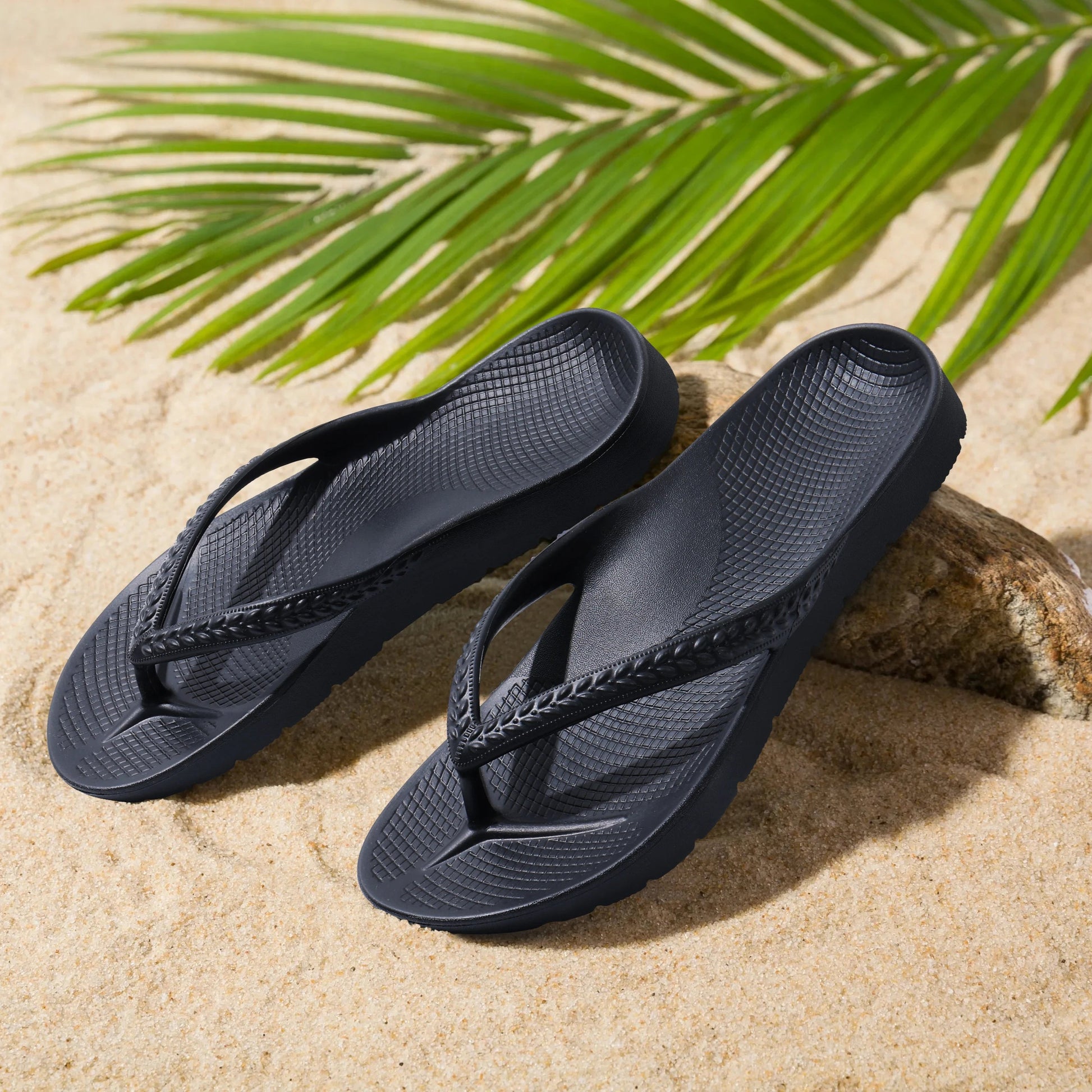 Flip-Flops für Herren | Sommer-Orthopädische Sandalen | Plantarfasziitis-Linderung | Weiche, Leichte Hausschuhe Kaufschwan®