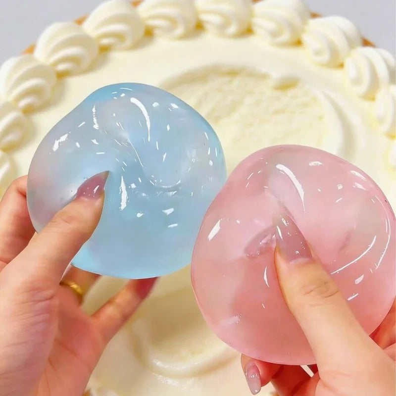 Squishyball – Handgemachtes Formbares Slow-Rebound Knautsch-, Fidget- & Sensorikspielzeug zum Stressabbau