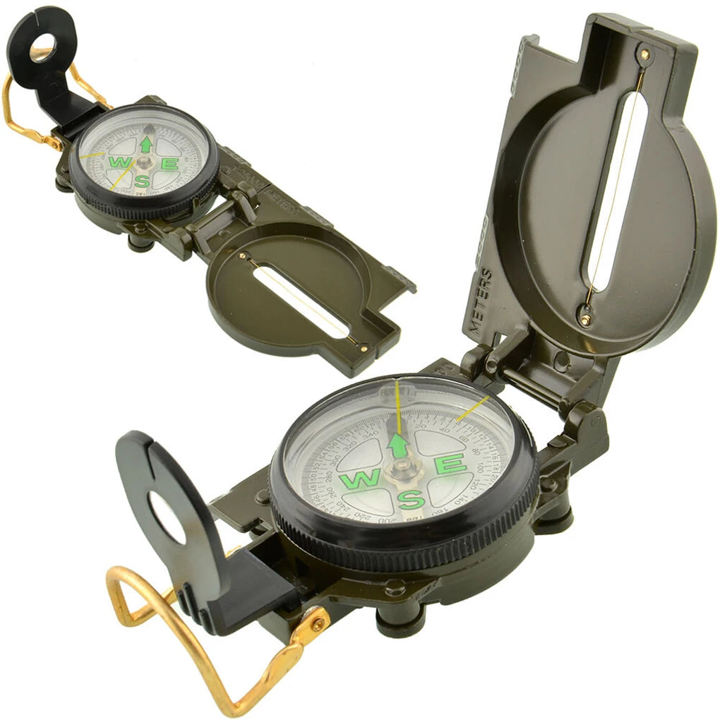 Hochpräziser Wasserdichter Kompass – Professionelles Metall-Navigationswerkzeug für Outdoor, Wandern & Bergsteigen Kaufschwan®