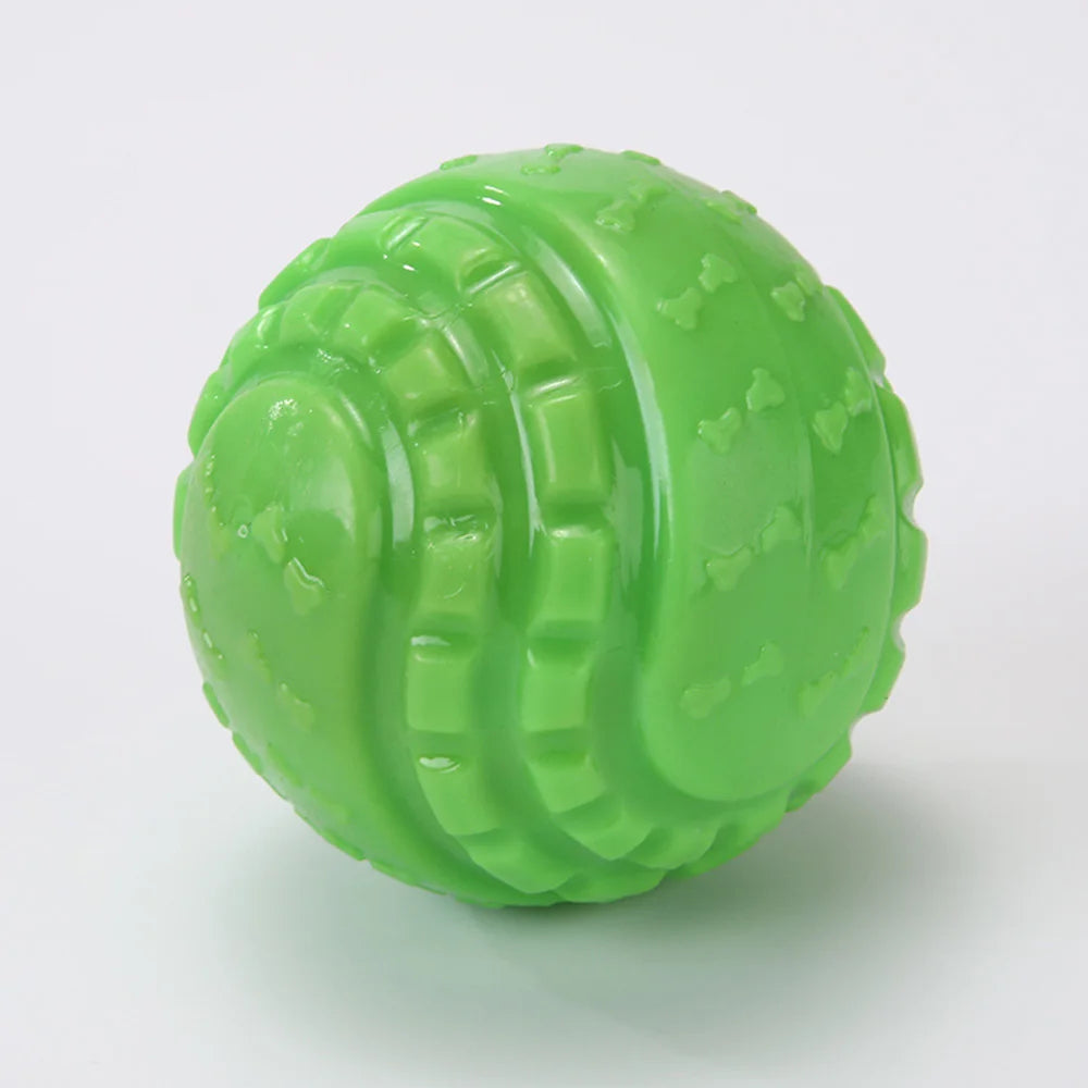 Hundespielball – Strapazierfähiger Quietschender Kauspielball für Große Hunde Kaufschwan® Grün