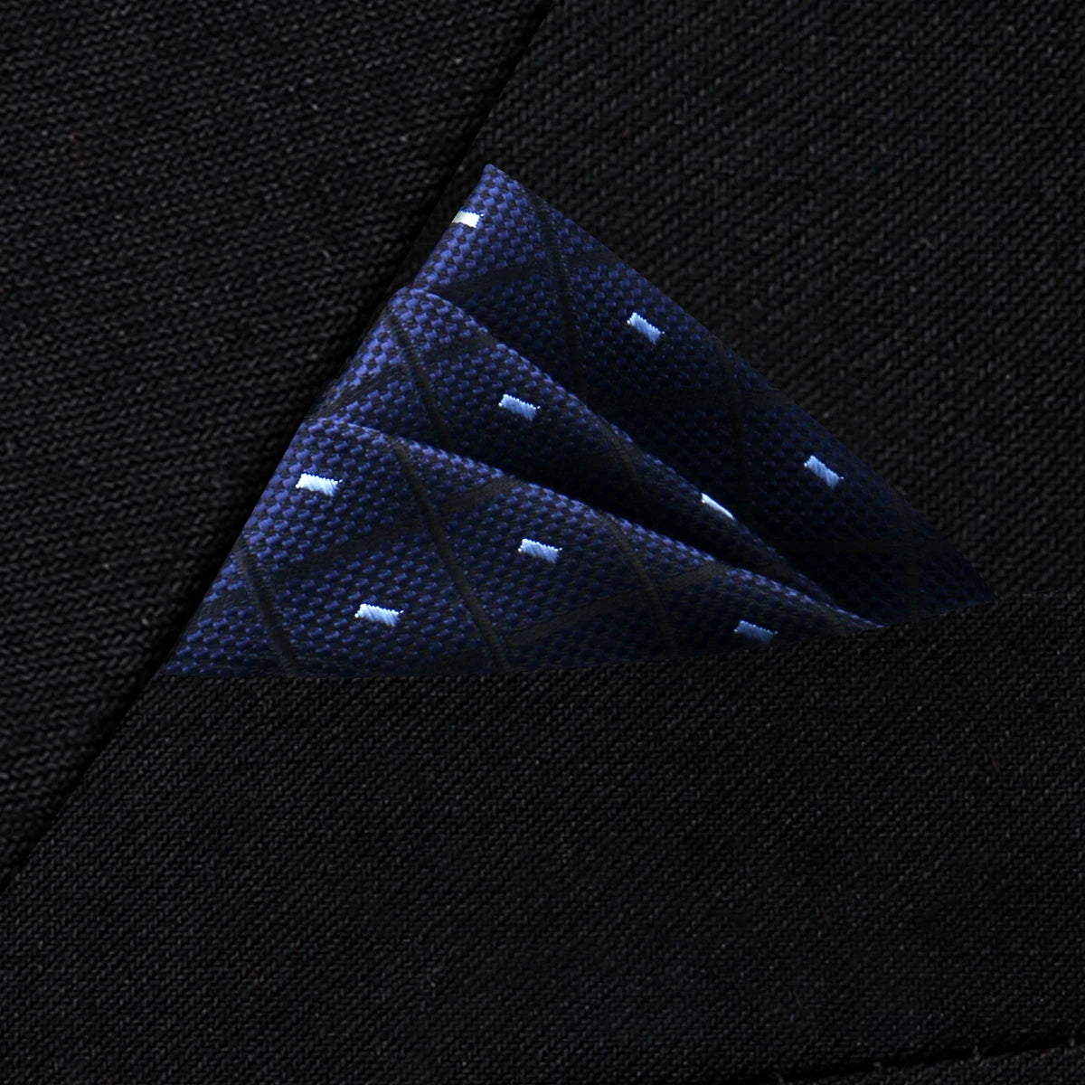 Herren Einstecktuch in Premiumqualität – Neues Design, Einfarbig oder Paisley, Schwarzes Anzug Accessoire in Vielen Farben Kaufschwan®