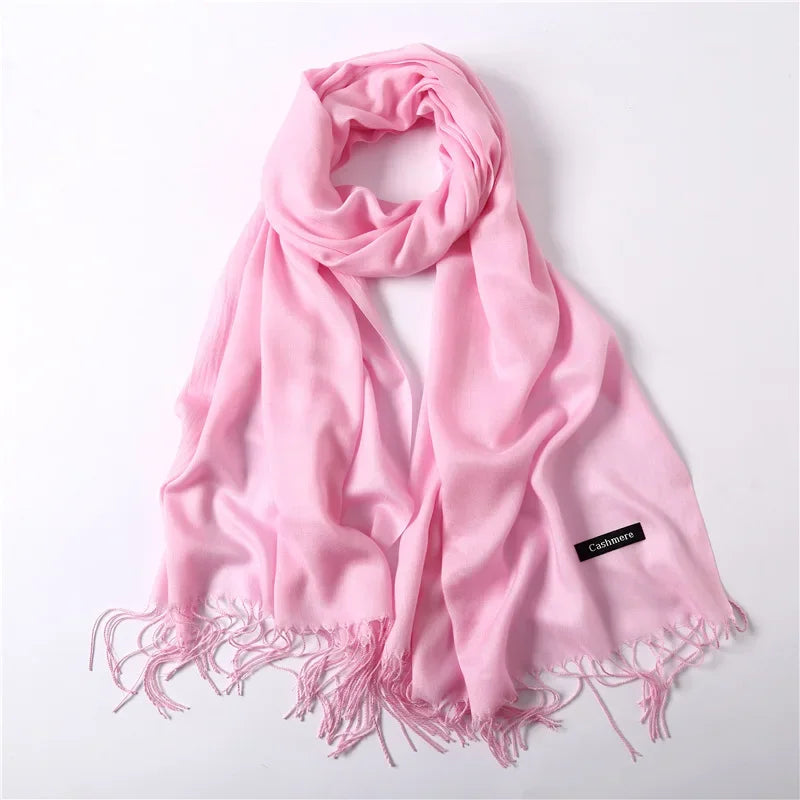 Damen Pashmina Schal | Weich wie Kaschmir | Schal, Reise- & Büro-Accessoire Kaufschwan®