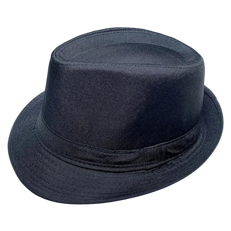 Sommer & Winter Hut - Jazzhut – Britischer Zylinderhut, Herren Fedora, Mittelalte & Ältere Warmer Jazzhut