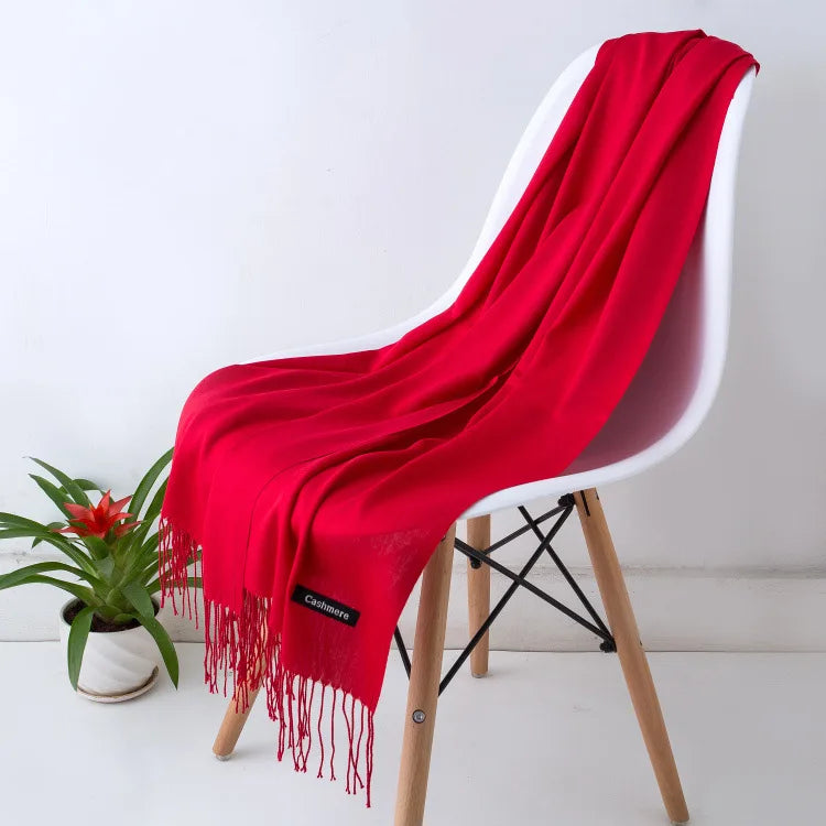 Damen Pashmina Schal | Weich wie Kaschmir | Schal, Reise- & Büro-Accessoire