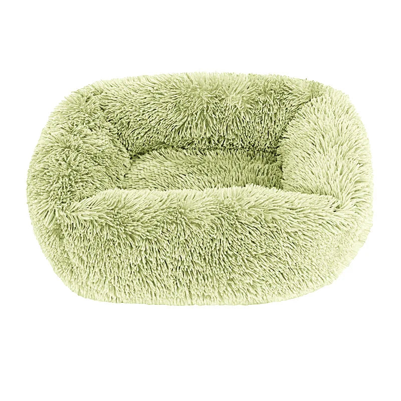 Plüsch Haustierbett Sofa – Flauschiges Kissenkorb Bett für Hunde & Katzen Kaufschwan®
