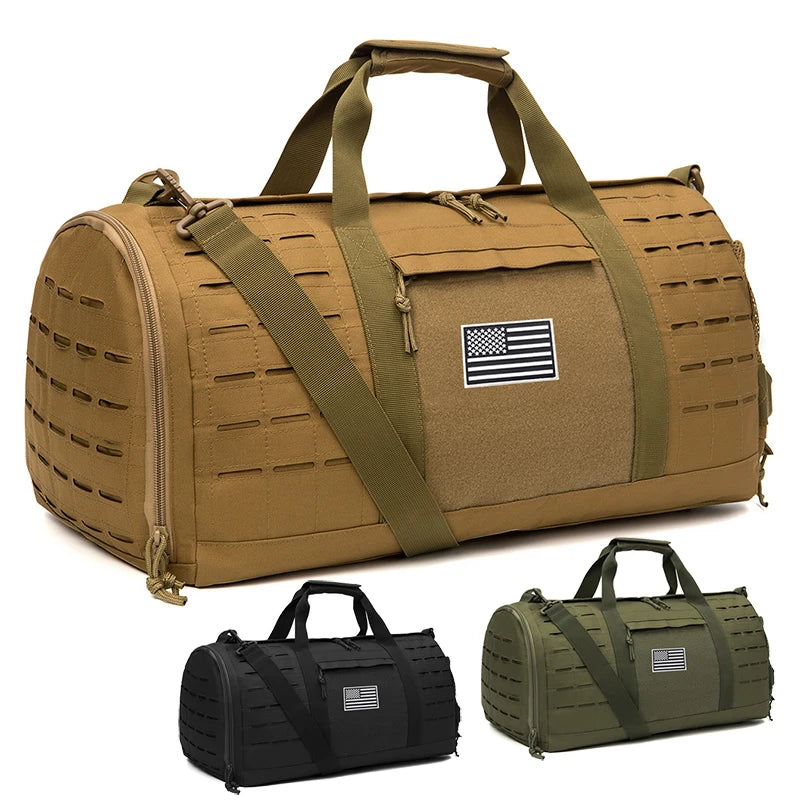 40L Reisetasche – Reisetasche Duffle Bag für Herren | Survival Fitness Trainings Tasche Basketball Weekender Kaufschwan®