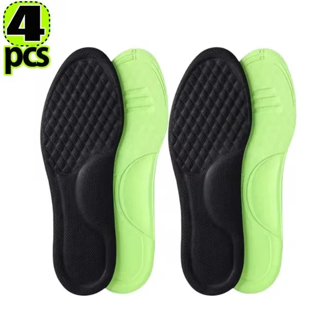 Memory Orthopädische Einlegesohlen | Deodorierend & Antibakteriell für Sport & Alltag Kaufschwan® 4 Stück 39-40