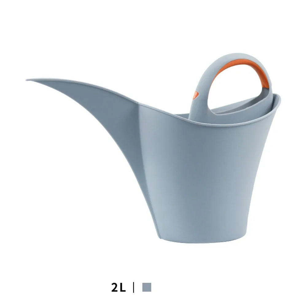 Vintage Plastics Watering Can Large Capacity Garden Water Spraying Pot Home Watering Pot Kaufschwan® Grau
