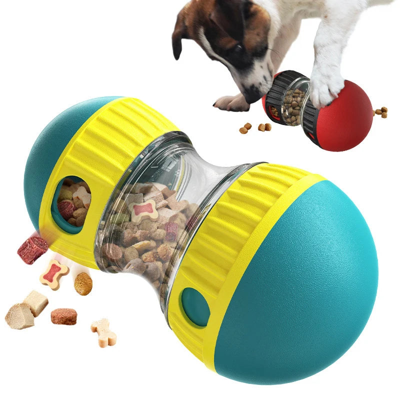 Interaktives Hundespielzeug – Intelligenzspiel mit Ovaler Bahn und Futterball Kaufschwan®