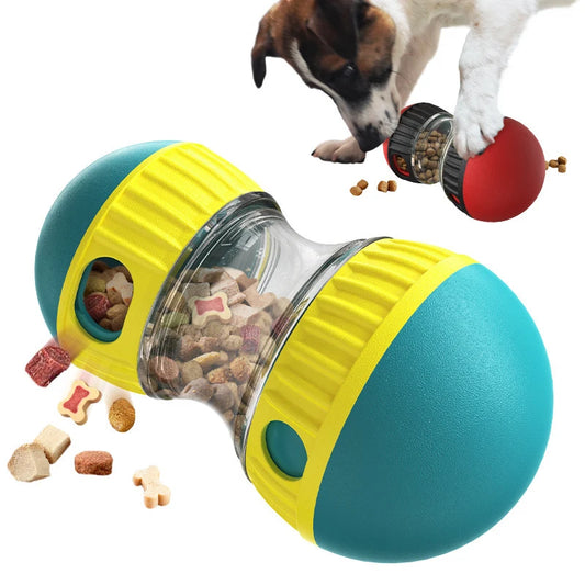 Interaktives Hundespielzeug – Intelligenzspiel mit Ovaler Bahn und Futterball Kaufschwan®