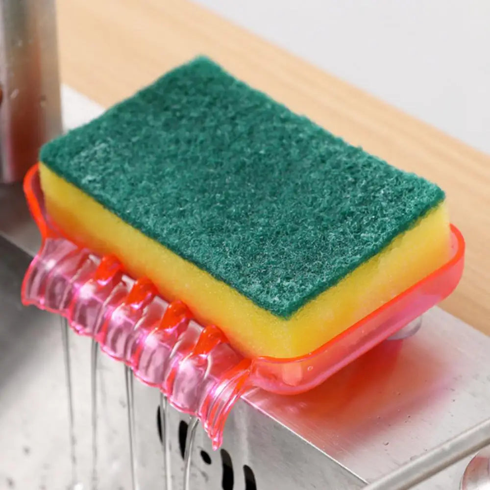 Bunte Wasserfall-Seifenschale – Kunststoff-Seifenhalter mit Saugnapf für Bad & Küche Kaufschwan®