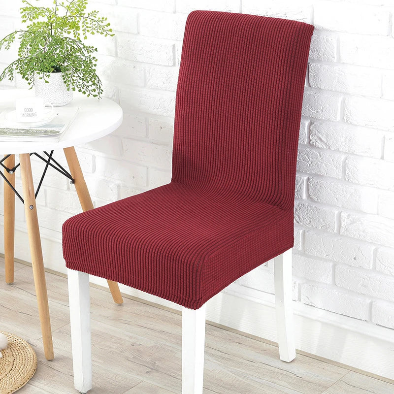Elastischer Esszimmer Stuhlbezug – Dehnbarer Dicker Jacquard Küchenstuhl Überzug für Esszimmer, Hotel, Hochzeit & Bankett Kaufschwan®