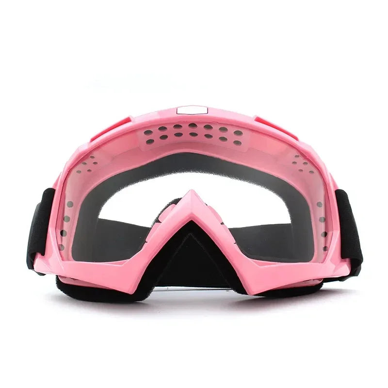 Transparente Skibrille – Winddichte Motorrad- & Fahrradbrille | HD Anti-Beschlag Schneebrille für Outdoor Sport & Winteraktivitäten Kaufschwan®
