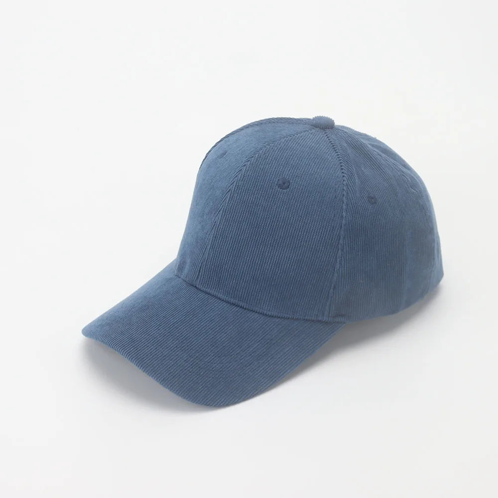 Corduroy Baseballkappe | Damen Retro Einfarbige Baseballcap | Herbst Winter Hüte für Herren & Damen | Unisex Freizeit Gebogener Schirm Kaufschwan®