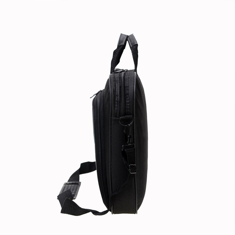 Business Nylon Laptop Schultertasche – Tragbare Computer Handtasche mit Reißverschluss im Schlichten Design Kaufschwan®