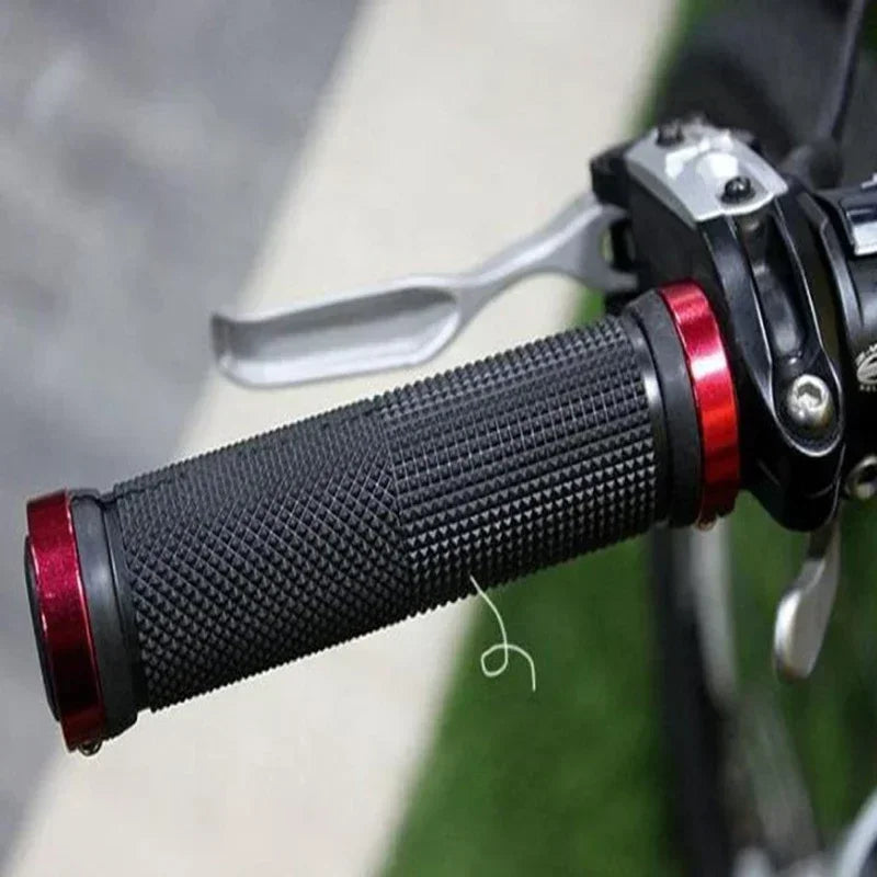 1 Paar MTB/Rennrad Lenkergriffe – Weiche Rutschfeste Gummigriffe mit Lock-On Befestigung & Bar End für Mountainbike & Rennrad Kaufschwan®