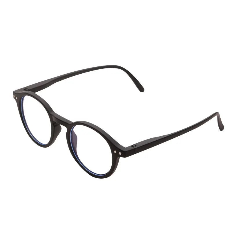 Kinder Anti-Blau-Licht Brille – Vintage Runde Fassung | Schutzbrille für Jungen & Mädchen mit Klarem Glas Kaufschwan®