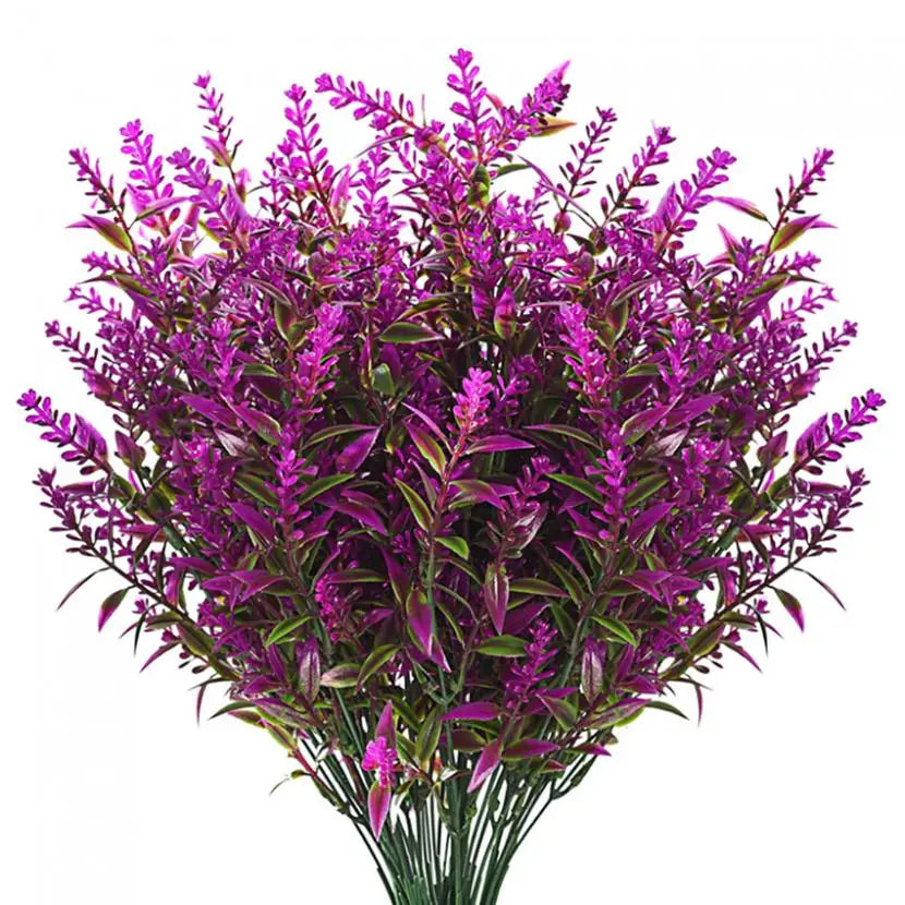 Künstliches Lavendelgras aus Kunststoff – Kunstblume für Hochzeit, Zuhause, Garten & Vasen Dekoration | DIY & Fotorequisiten Kaufschwan®