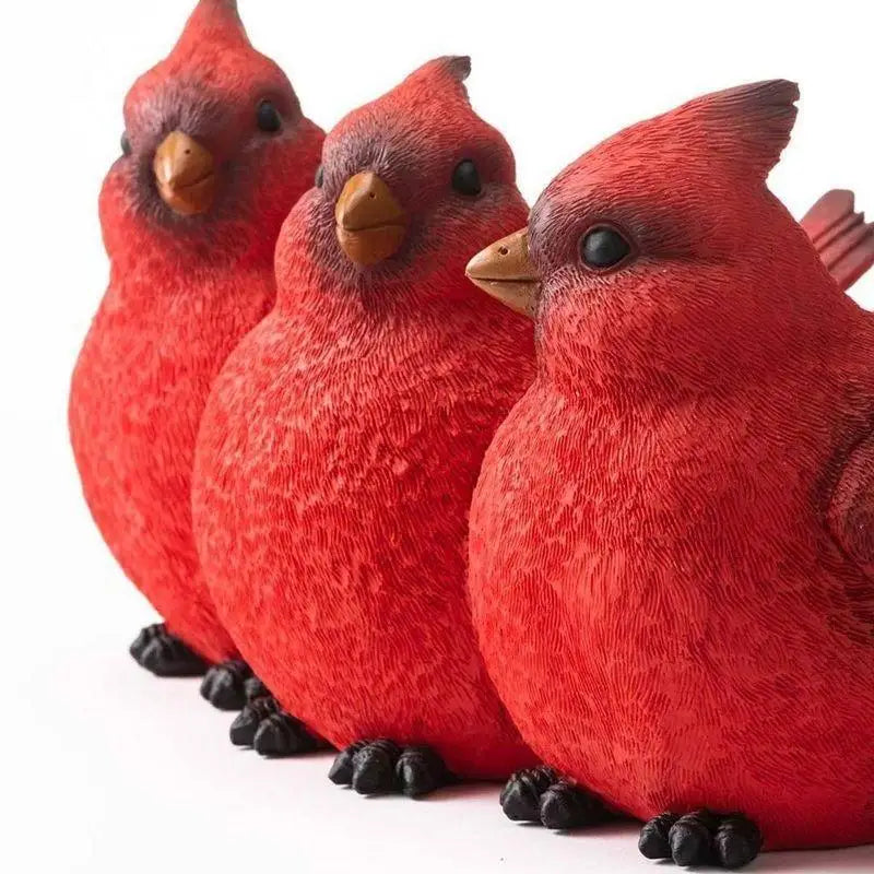 Roter Vögel Blumentopf – Kreativer Tier Sukkulenten Pflanztopf | Vogel Deko Ornament für Zuhause Kaufschwan®