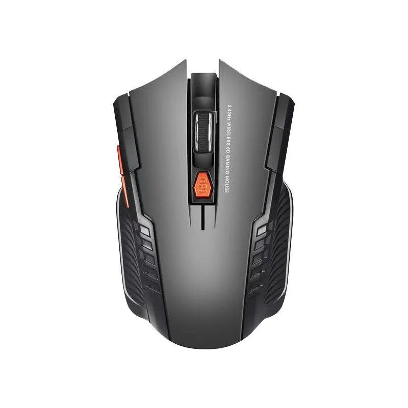 2.4GHz Kabellose Gaming Maus – Ultra Schlanke Tragbare Optische Maus für PC & Laptop mit USB Empfänger Kaufschwan® Silber