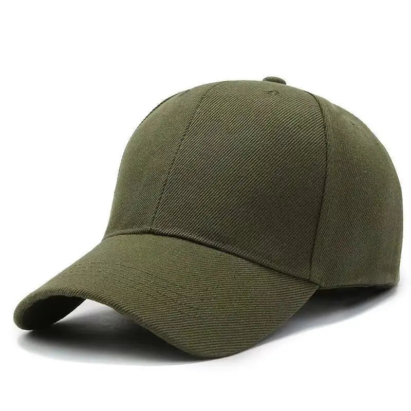 Unisex Verstellbare Cap | Einfarbige Twill Baseballkappe | Baseball Cap für Herren & Damen | Sommer, Herbst, Frühling Kaufschwan® Armee Einheitsgröße (56-58cm)