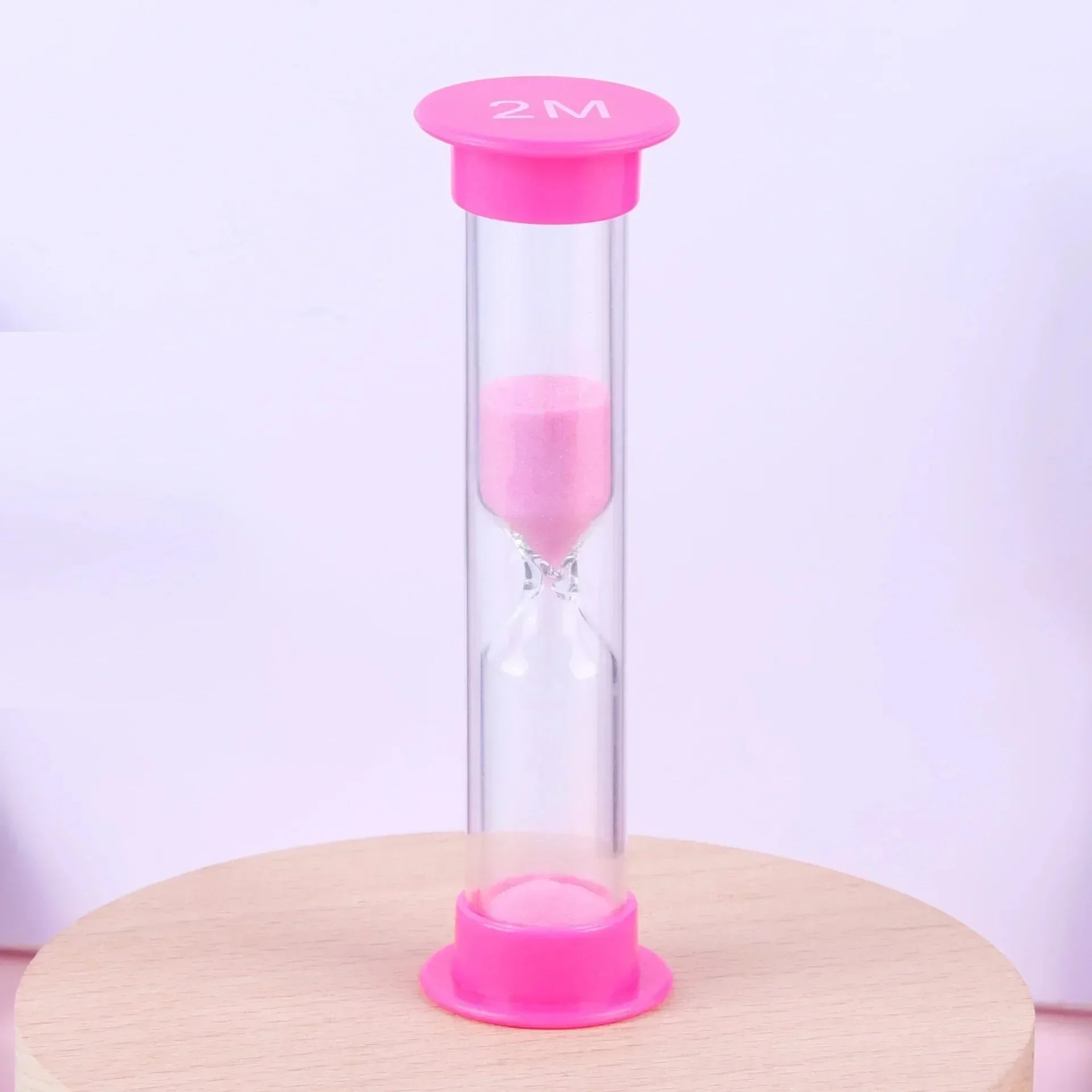 Bunte Kunststoff Sanduhr – Dekorativer Kinder Timer für Zuhause, Kindergarten & Garten Kaufschwan® 2 Minuten