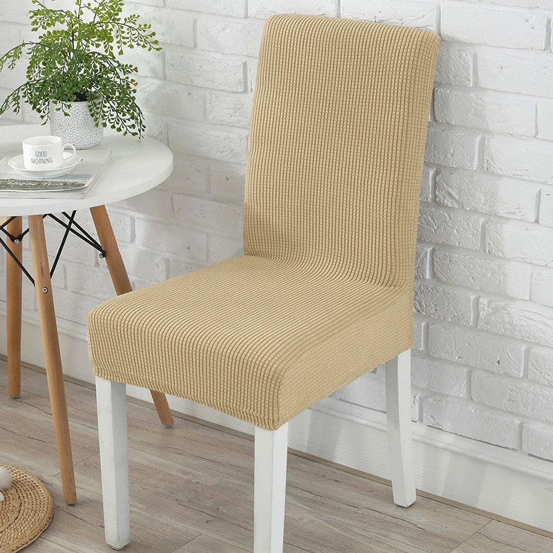 Elastischer Esszimmer Stuhlbezug – Dehnbarer Dicker Jacquard Küchenstuhl Überzug für Esszimmer, Hotel, Hochzeit & Bankett Kaufschwan®